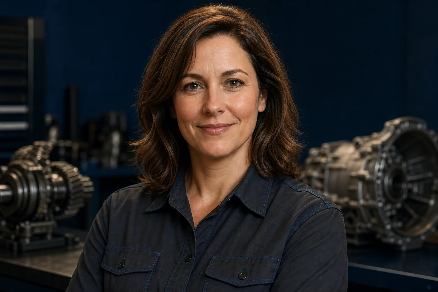 Elena Vance — Transmission and Drivetrain Specialist portrait, 400x400 webp