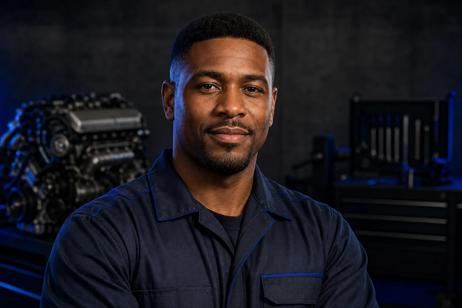 Marcus Reed — Engine Systems Specialist portrait, 400x400 webp